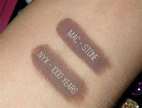 mac lip pencil stone dupe.